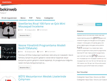 Tablet Screenshot of bekirweb.net